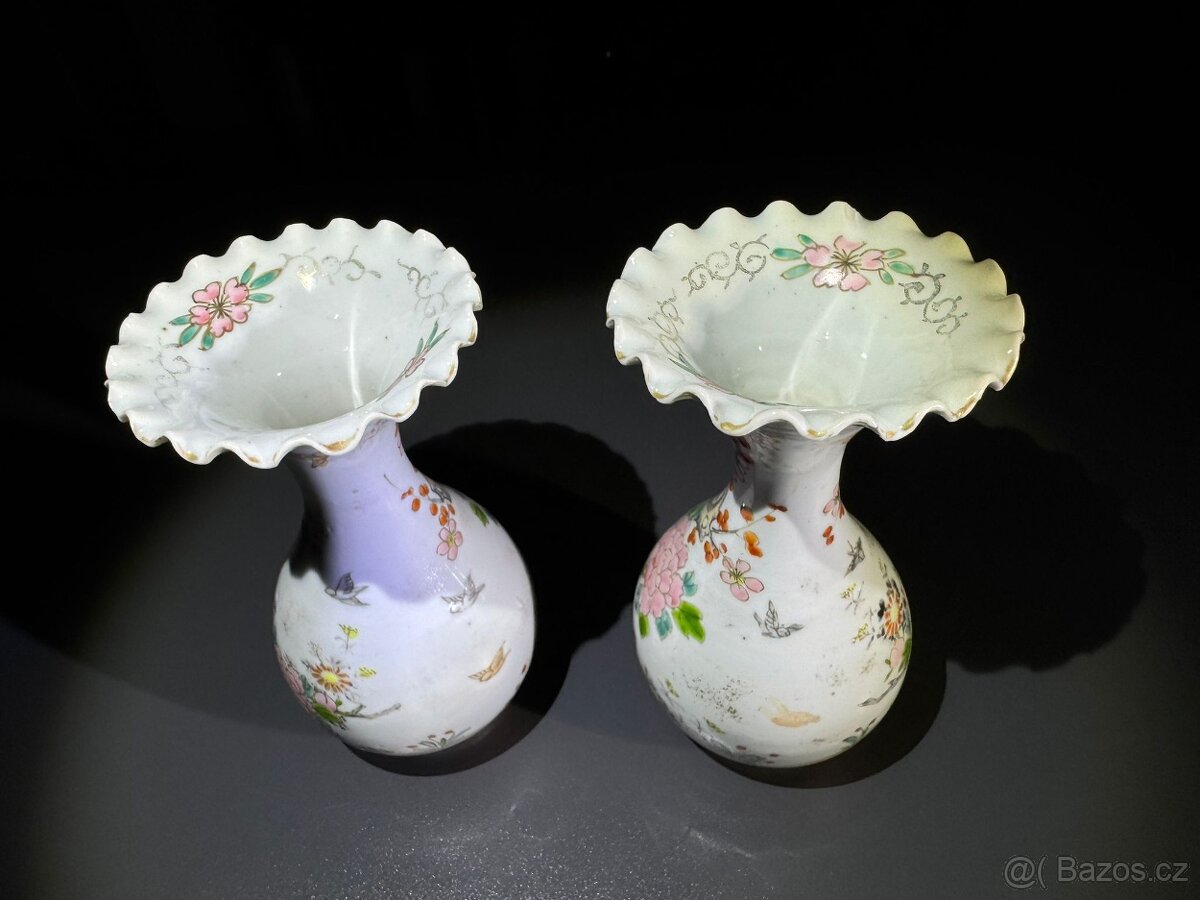 Párové vázičky Imary Japonsko 1920 -1950 - 7