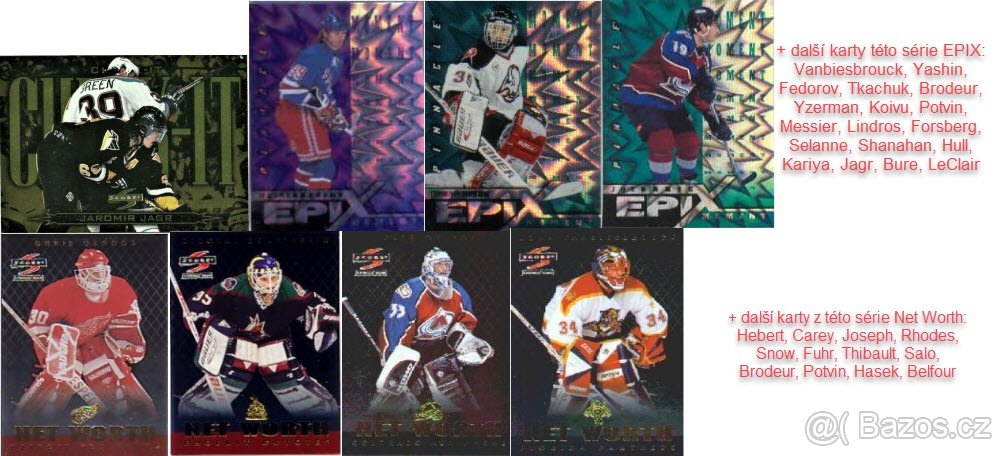 Koupím hokejové kartičky z 90.let - 7