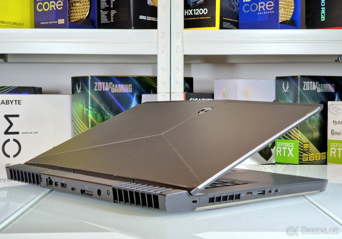 Herní notebok ALIENWARE | GTX 1060 6GB | I7-7700HQ | RGB - 7