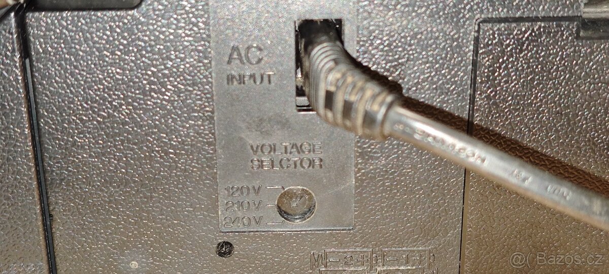 Sanyo C12 Boombox 1983 - 7