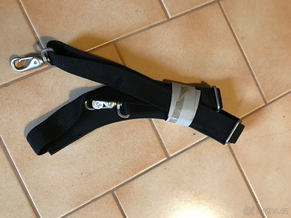 taška přes rameno modrá, kapsy - NOVÁ - 7