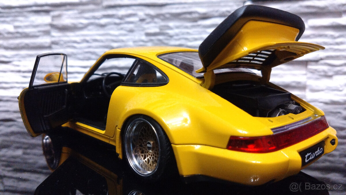 Predam model Porsche 911 (964) Tuning BBS RS v mierke 1:18 - 7