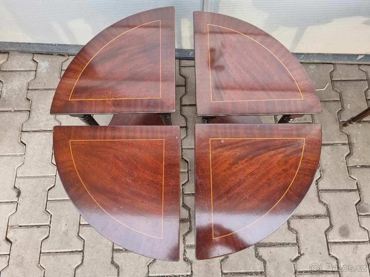 Konferenční stůl styl Chesterfield - 7