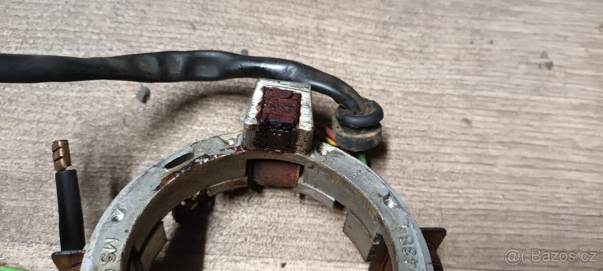 Babetta 210 - stator zapalování - 7