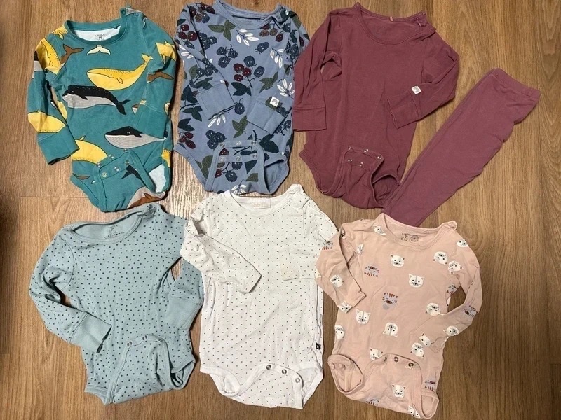 Lindex set 74 holcici obleceni - 7