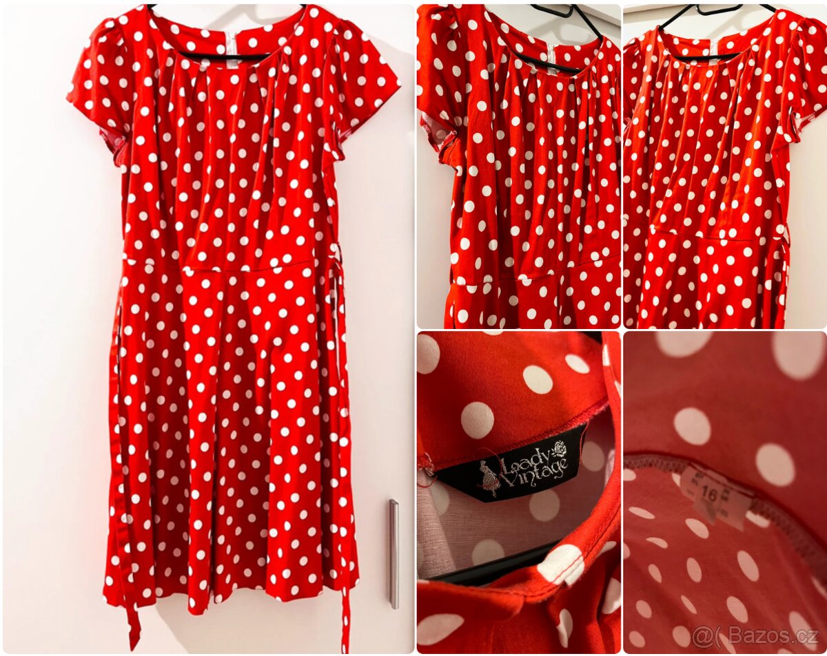 Swing šaty, vel. L, XL, XXL - 7