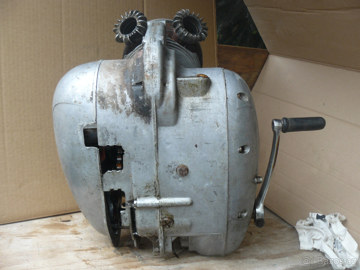 motor Jawa - Čz 175 - 7