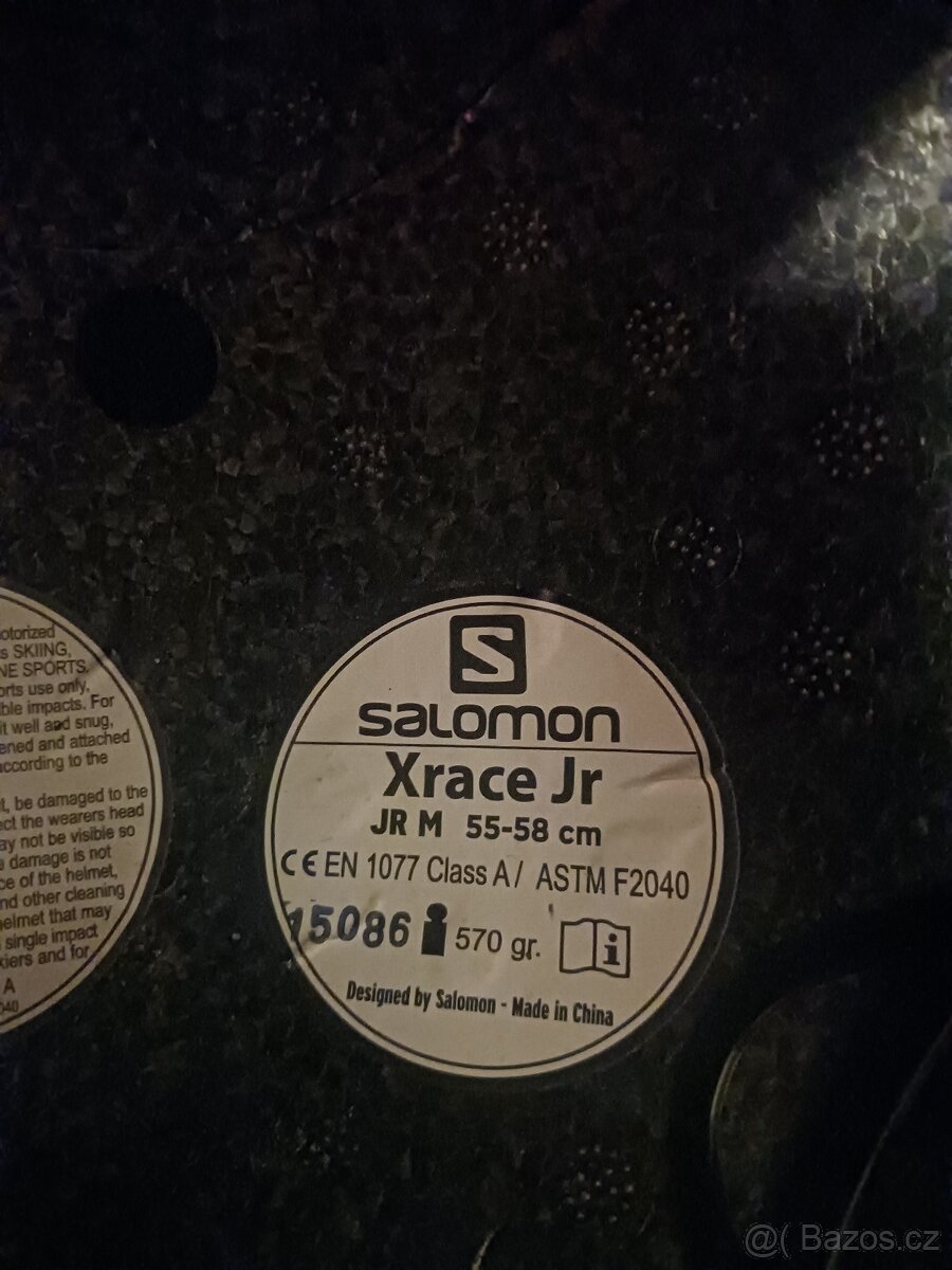 Přilba Salomon Xrace Junior - 7