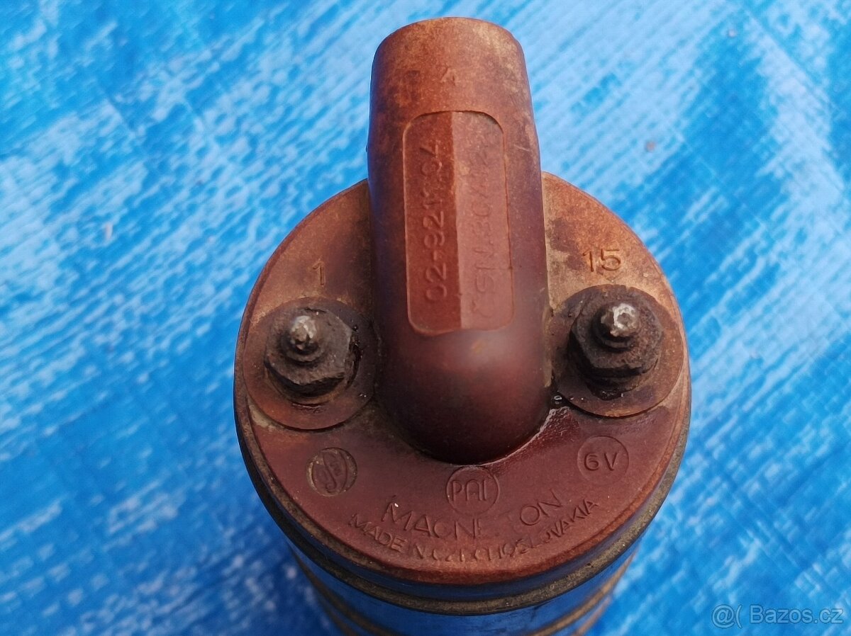 Zapalovací cívka Pal magneton 6V, Czechoslovakia - 7