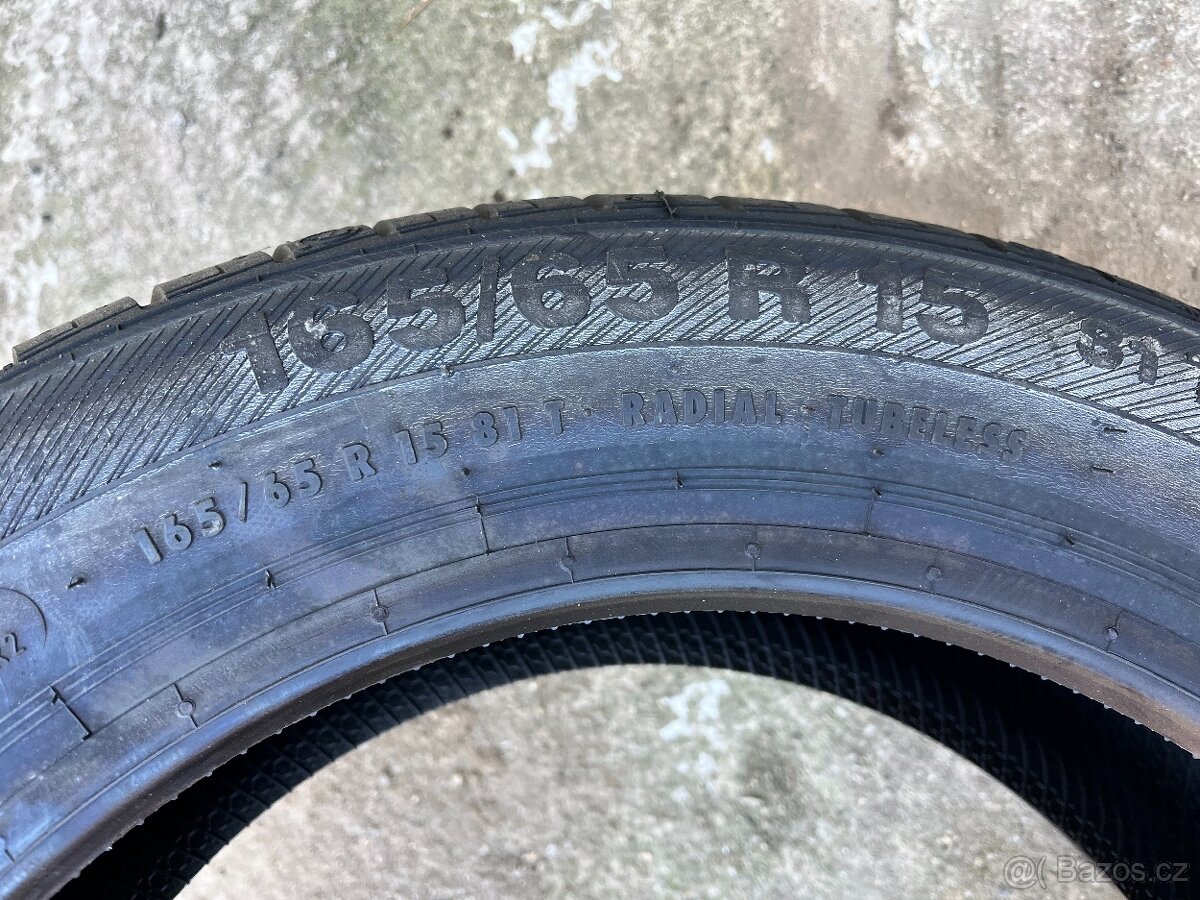 4x 165/65R15 81T, BARUM BRILLANTIS 2, LETNÍ, NOVÉ - 7