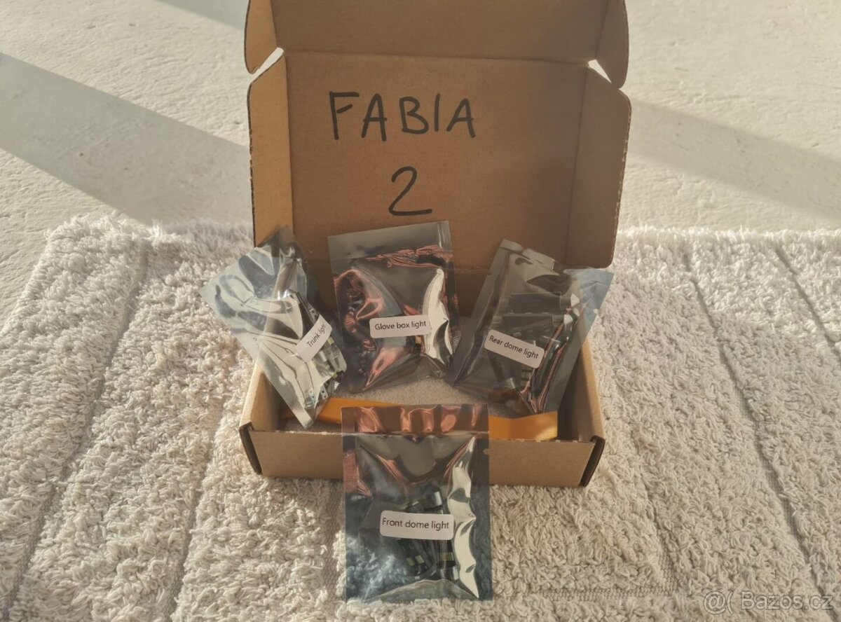 LED osvetlenie interieru pre ŠKODA - 7