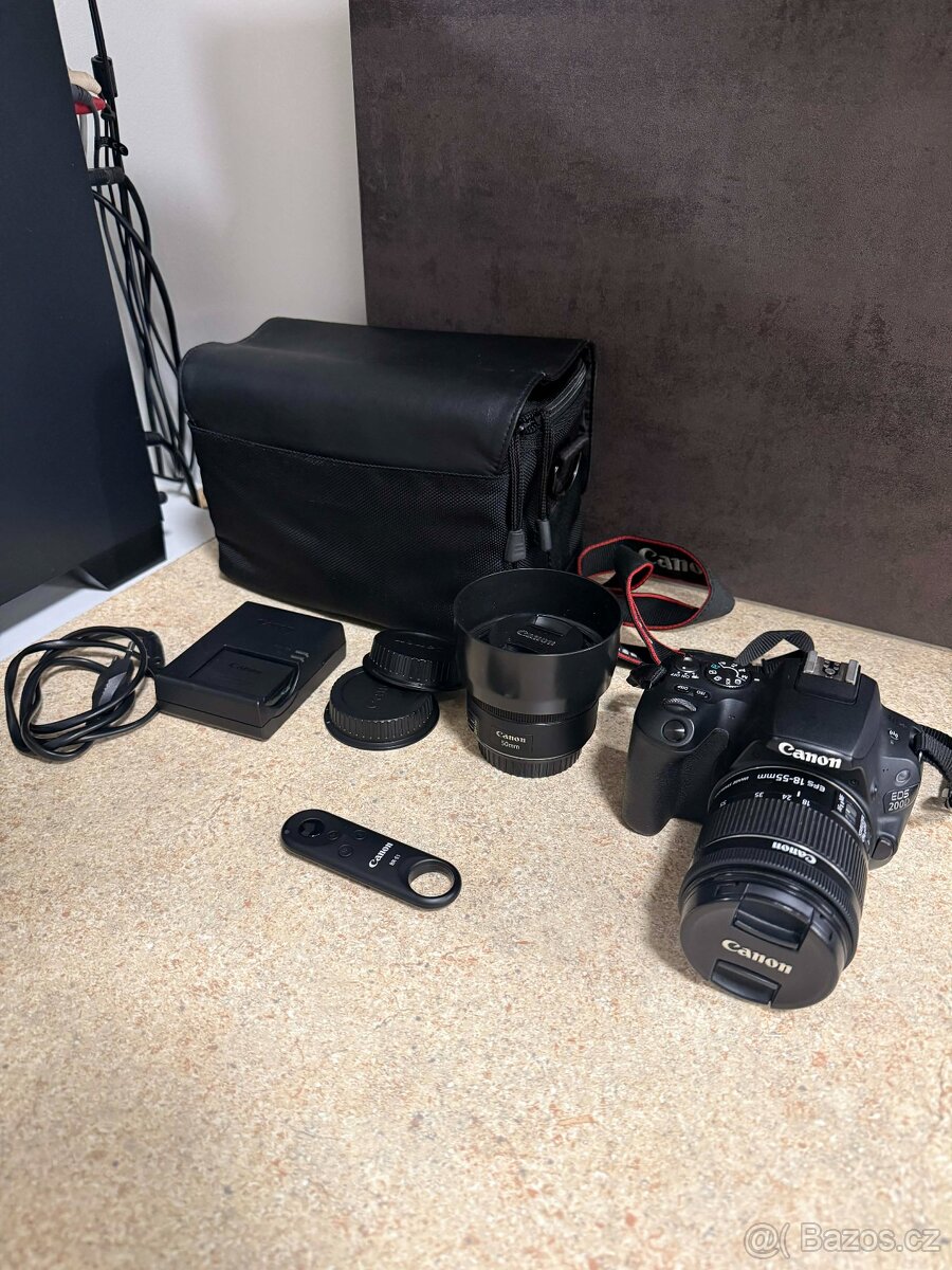 Canon EOS 250 + příslušenství - 7