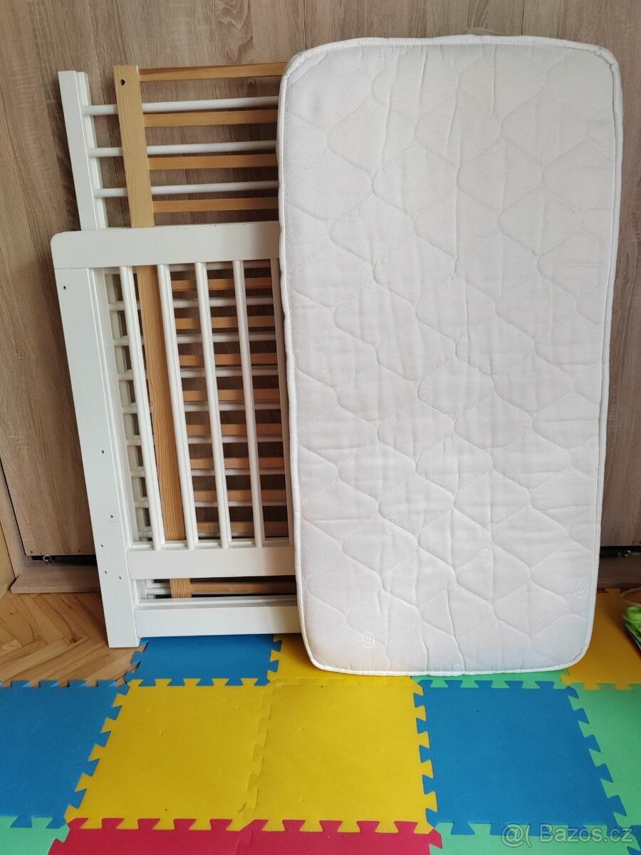 Dětská postýlka s matrací - 7