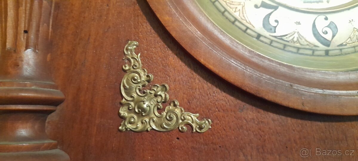 Nástěnné hodiny pendlovky trojzávažové čtvrťové - 7