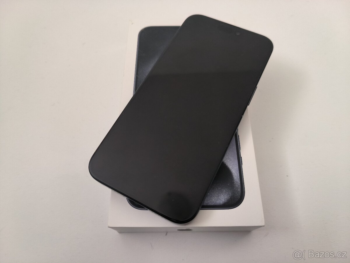 apple iphone 15 PRO 128gb Black Titanium / Batéria 100% - 7