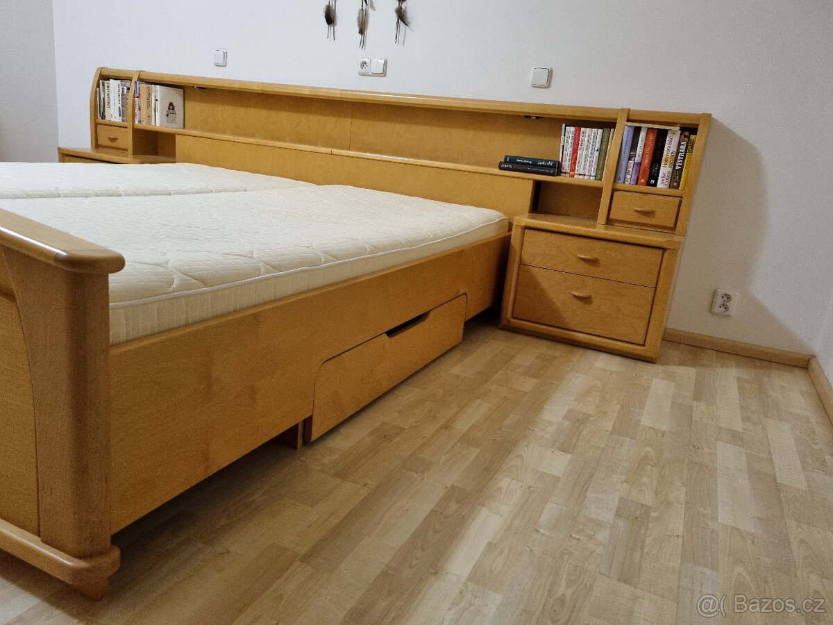 Prodám postel 200 x 180 cm - 7