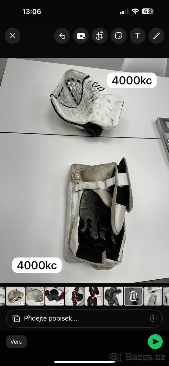 Hokejová Brankářská výstroj - 7