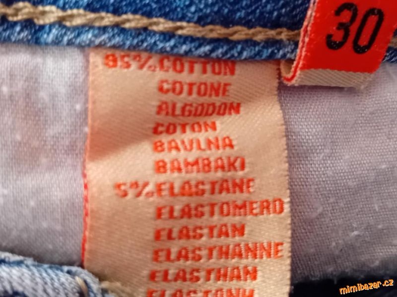 LETNÍ DŽÍNOVÉ KRAŤASY - vel.M/L / zn.Green - 7