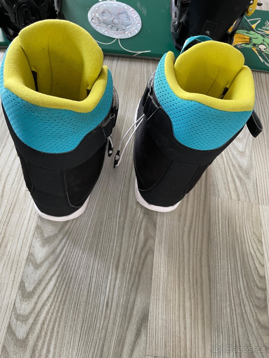 Snowboard 125 cm + boty 34-35 - 7