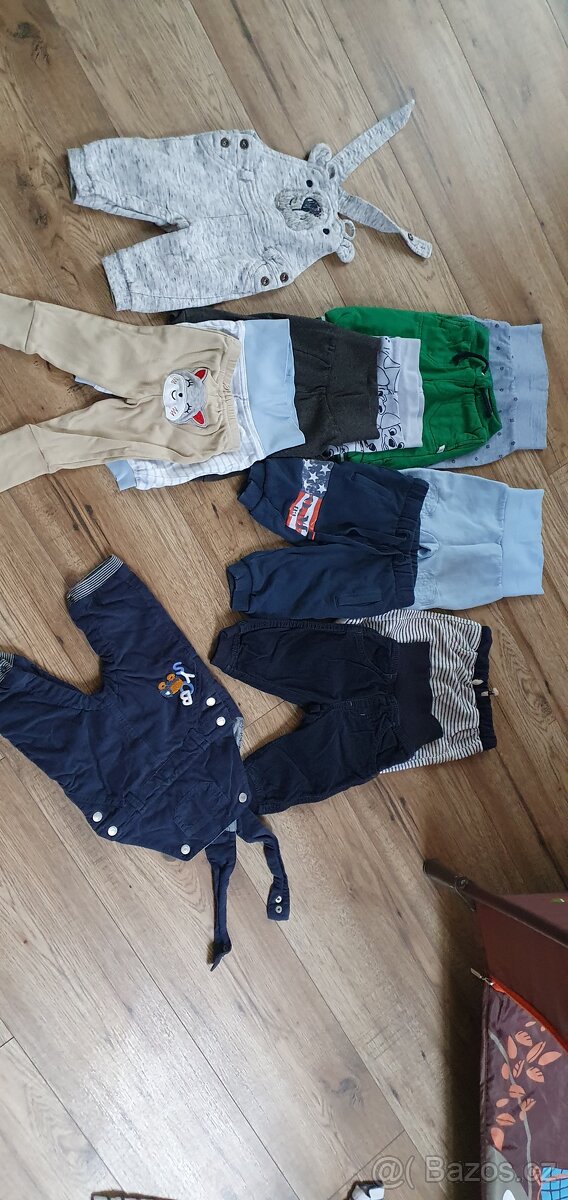 Dětské teplé oblečení- velikost 50-62 - 7