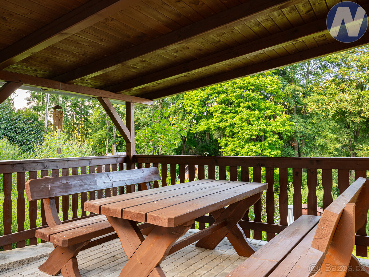 Prodej zahrady 349 m² se zděnou chatou, Vimperk - 7