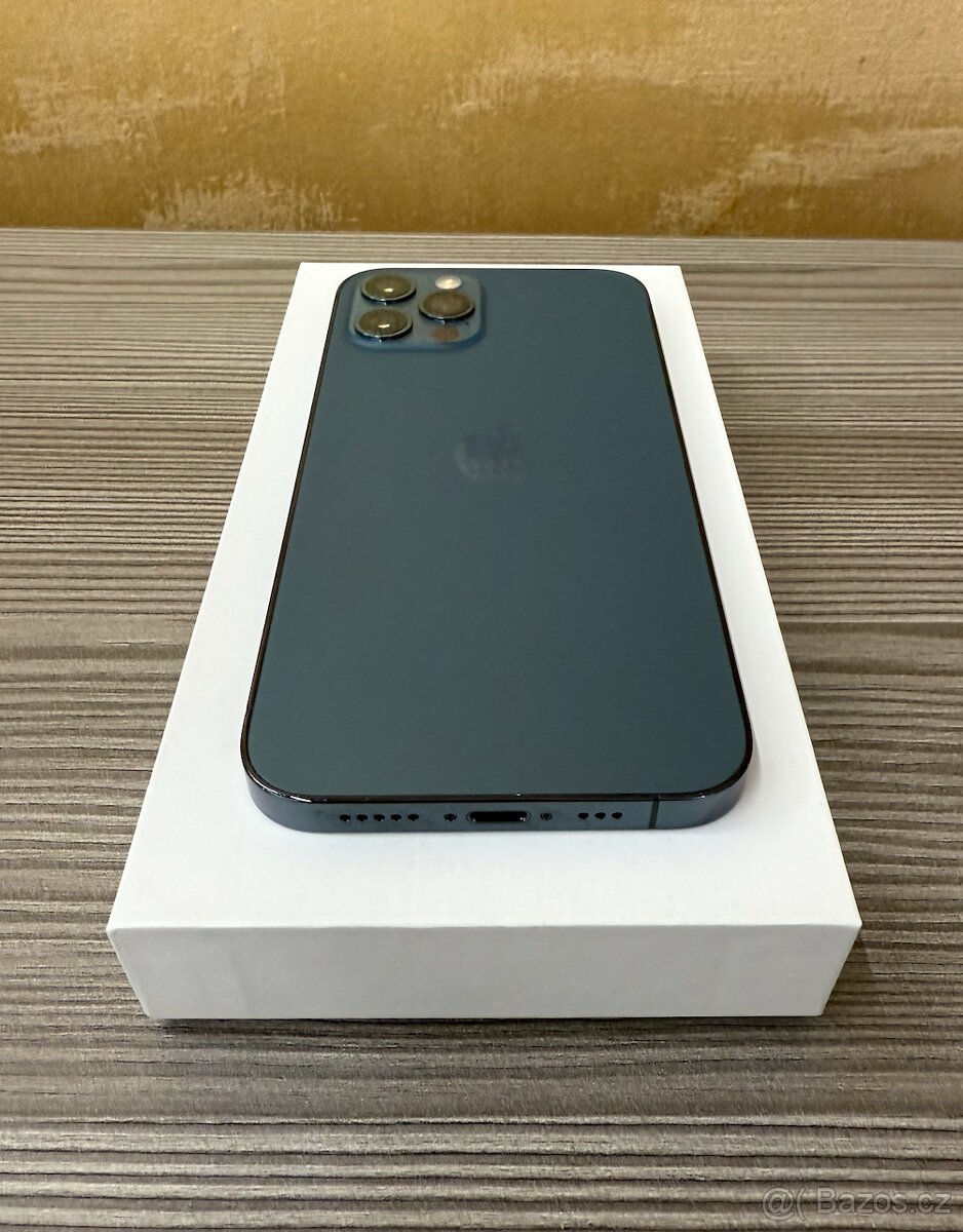 Apple iPhone 12 Pro 128GB modrý, TOP stav, baterie 100% - 7