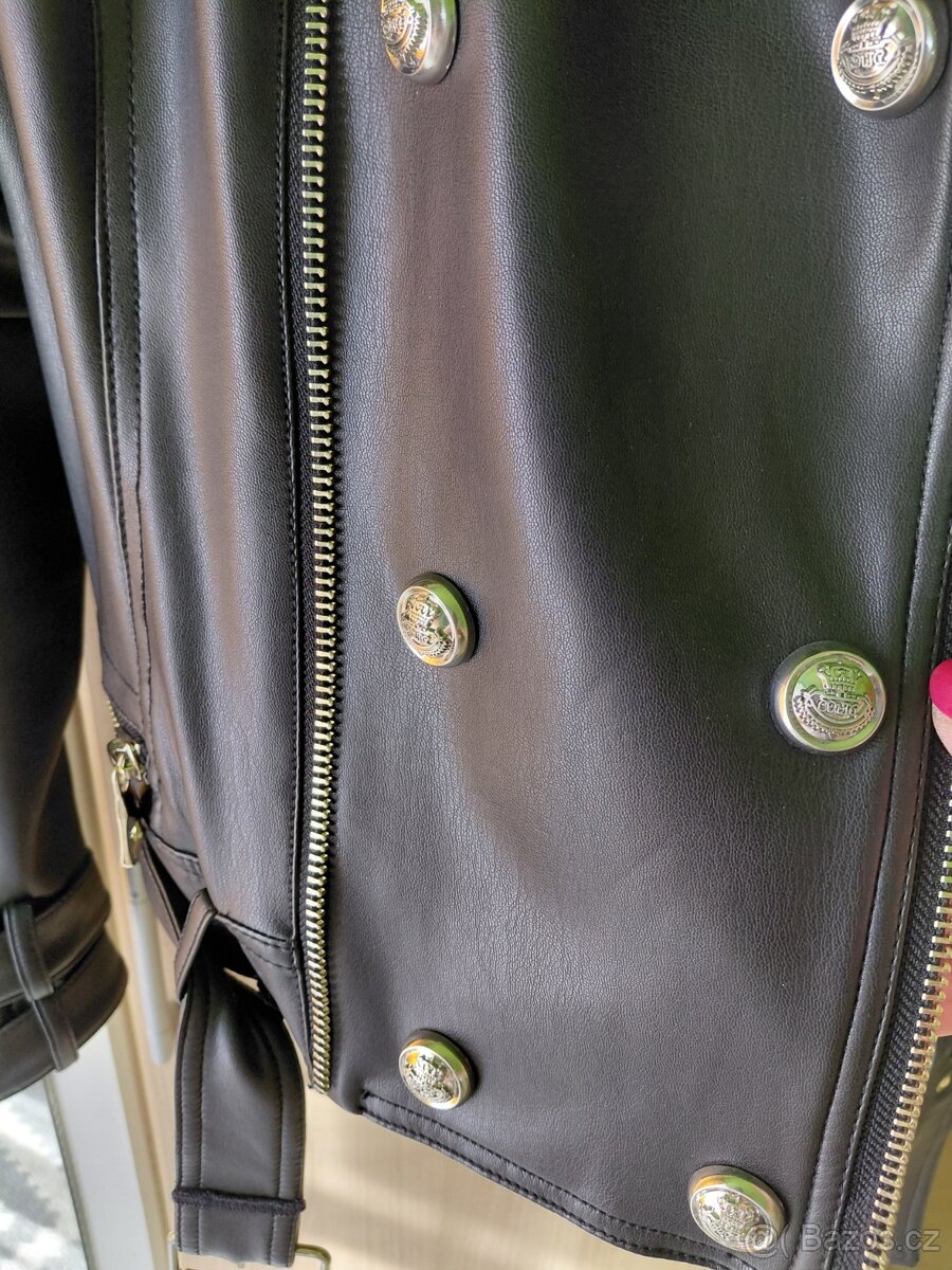 Nová s visačkou kožená bunda Guess - 7