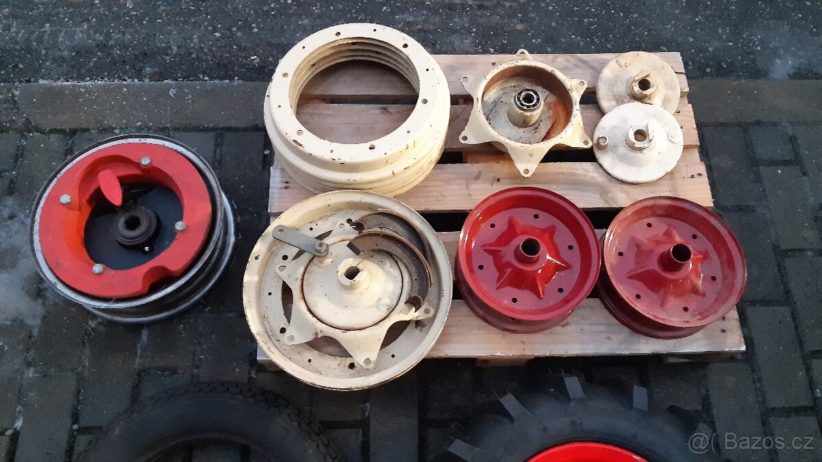 KOLA A DISKY, VARI, TERA, GLOBAL, a na VOZÍK N3,5 za Teru - 7