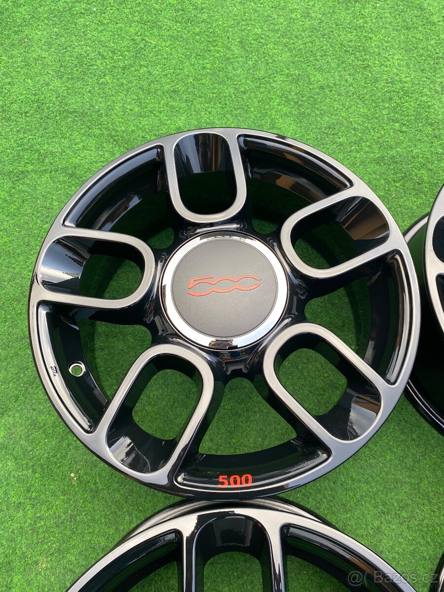 ALU KOLA FIAT 500 4X98 R15’ BLACK EDITION - 7
