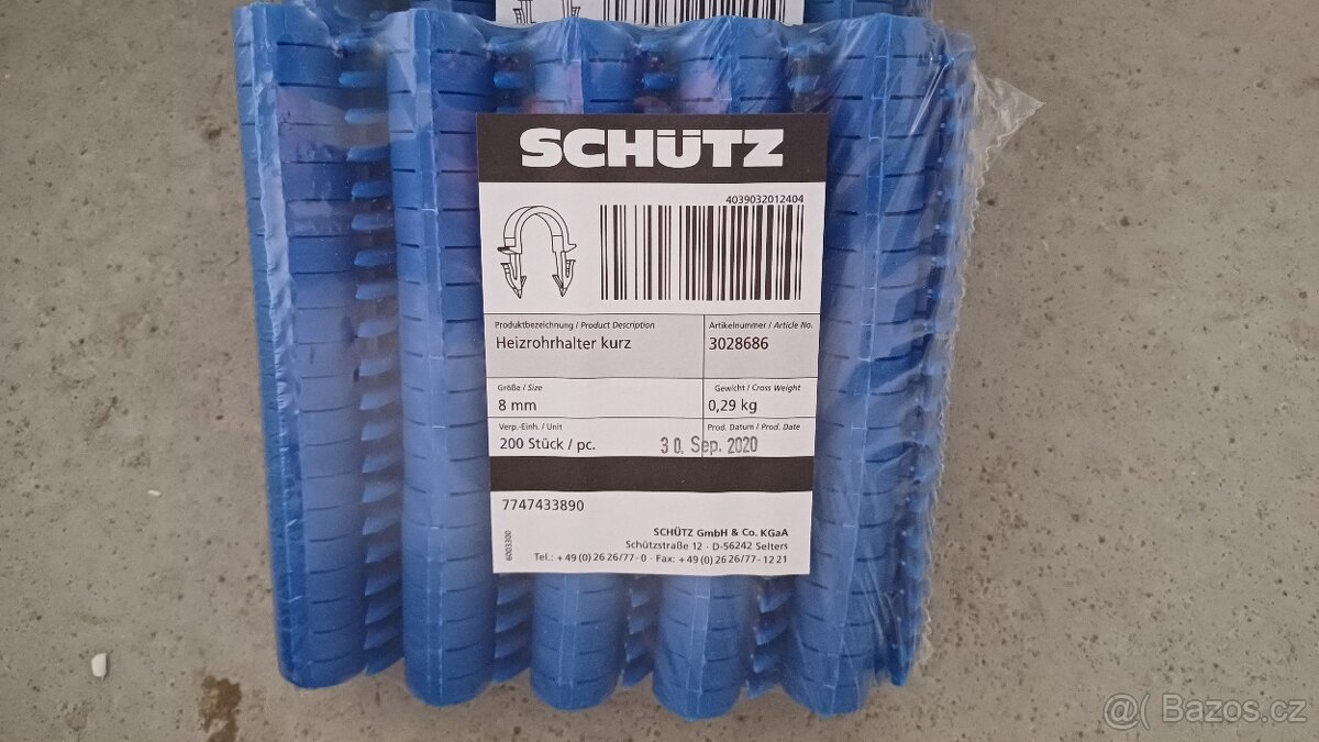 Potrubí na podlahové vytápění + spony - 7