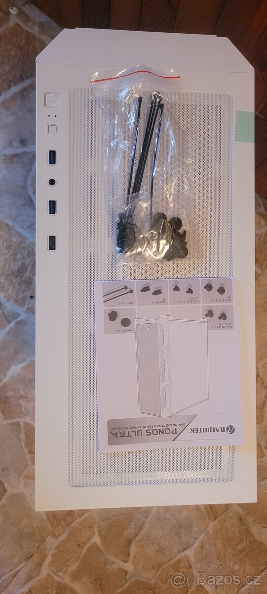 Počítačová skříň Raijintek PONOS ULTRA WHITE TG4 - 7