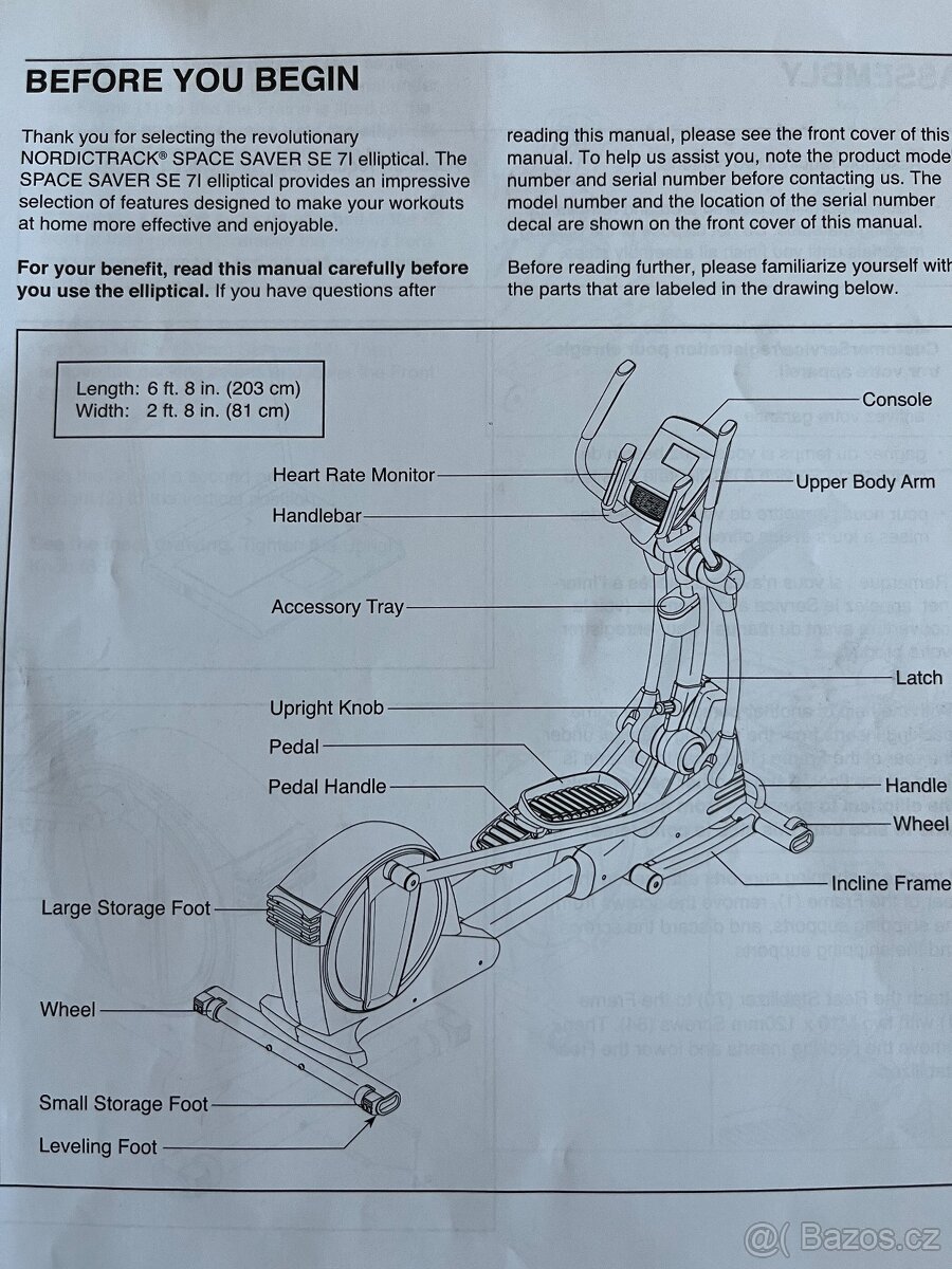 Eliptický trenažer, eliptical - 7
