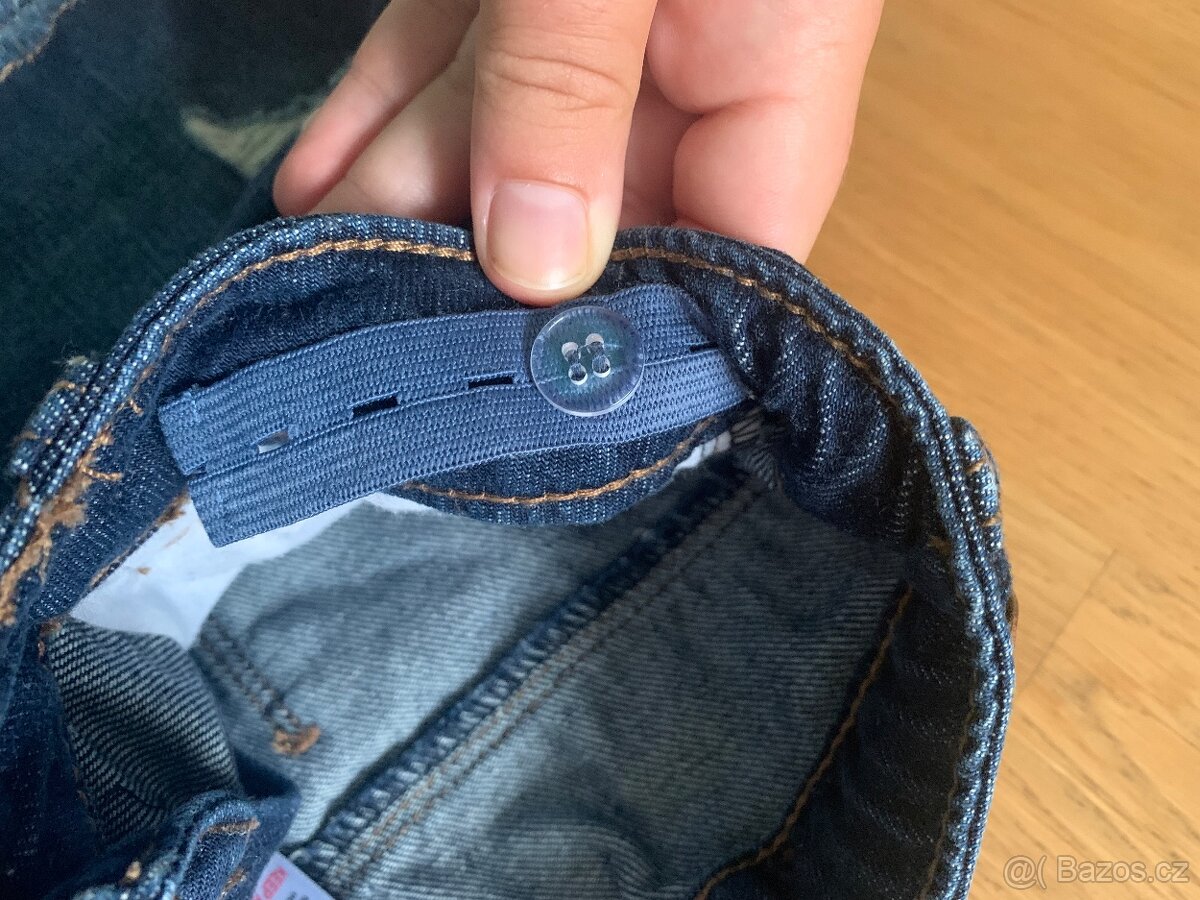 Džínové kraťasy s dírami Next 13 let - 7