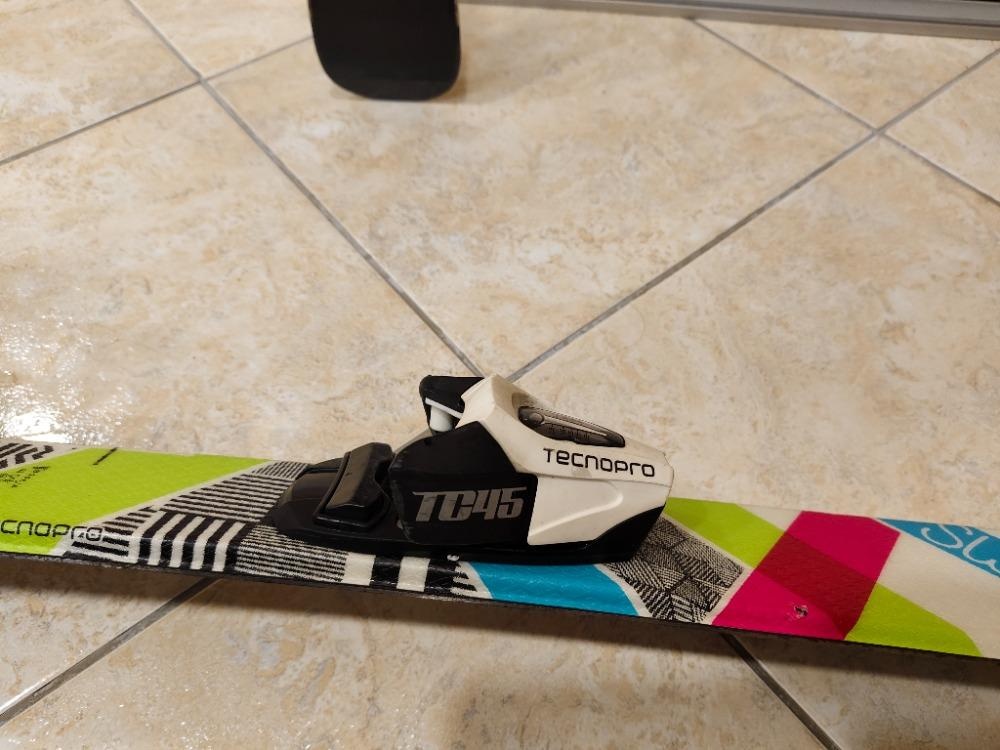 Dětské lyže TECNOPRO Sweet 100 cm s vázáním - 7