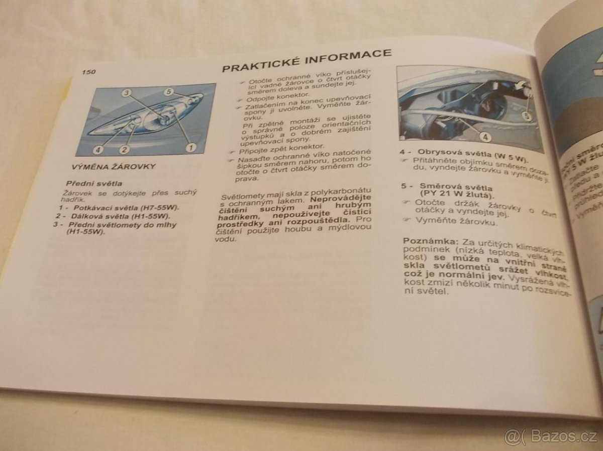 PEUGEOT 307 a 307 combi - návod k obsluze - manuál - 7