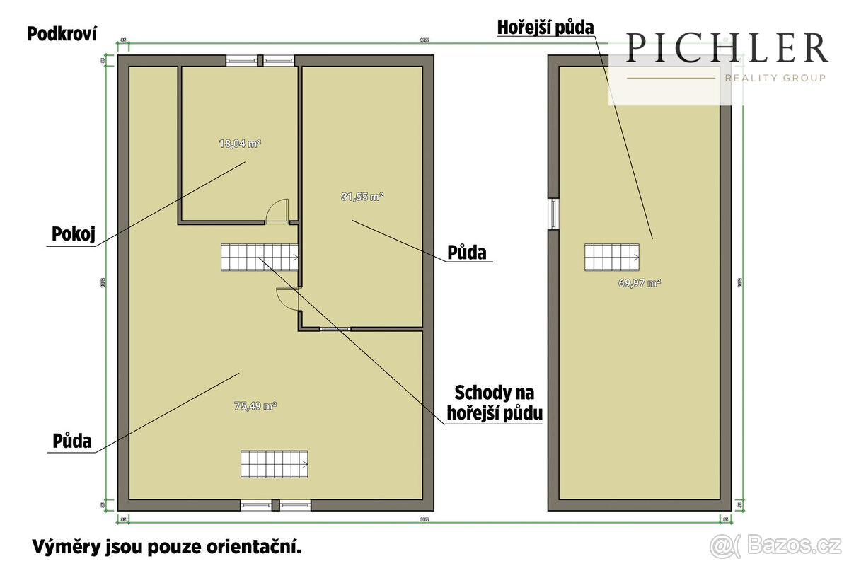 Prodej rodinného domu 355 m², pozemek 1760 m², Čachrov - 7