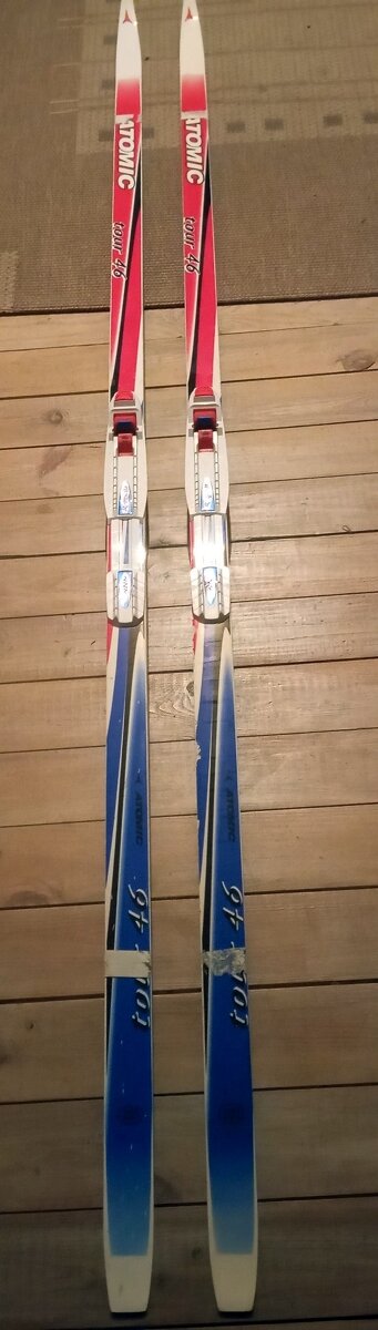 Různé běžky 180-215 cm, boty na běžky vel. 30-43 - 7