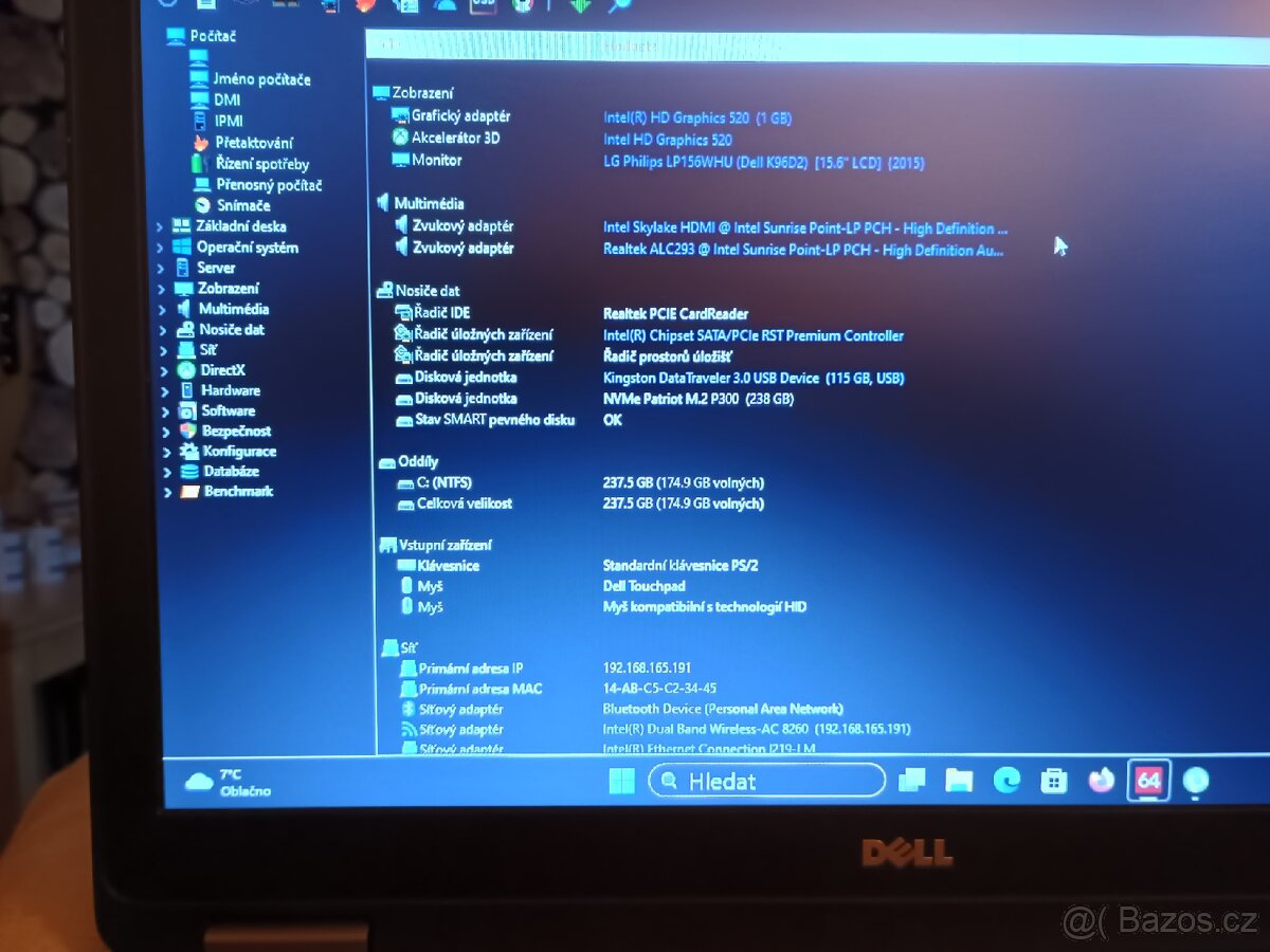 Ntb DELL Latitude e5570 Full HD - 7