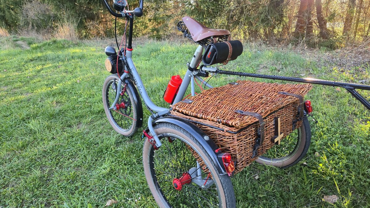 🚲 Unikátní elektrická tříkolka LOPED s vozíkem⚡️ - 7