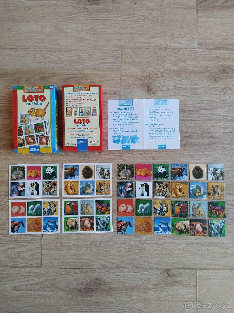 ABECEDA SLOV, LOTO zvířátka - 7