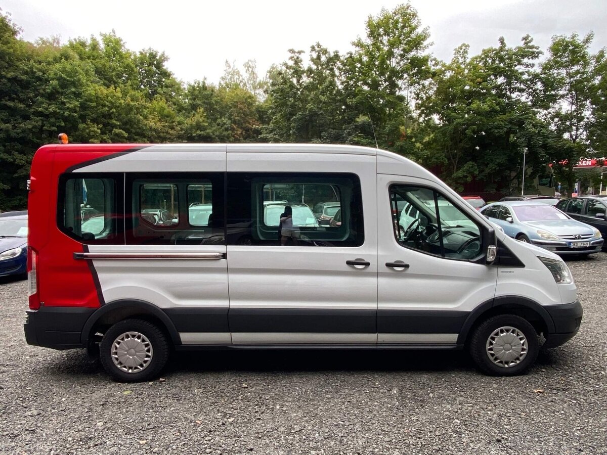 Ford Transit 2.2 TDCI 96 kW L3H2, klima, osobní - 9 míst - 7