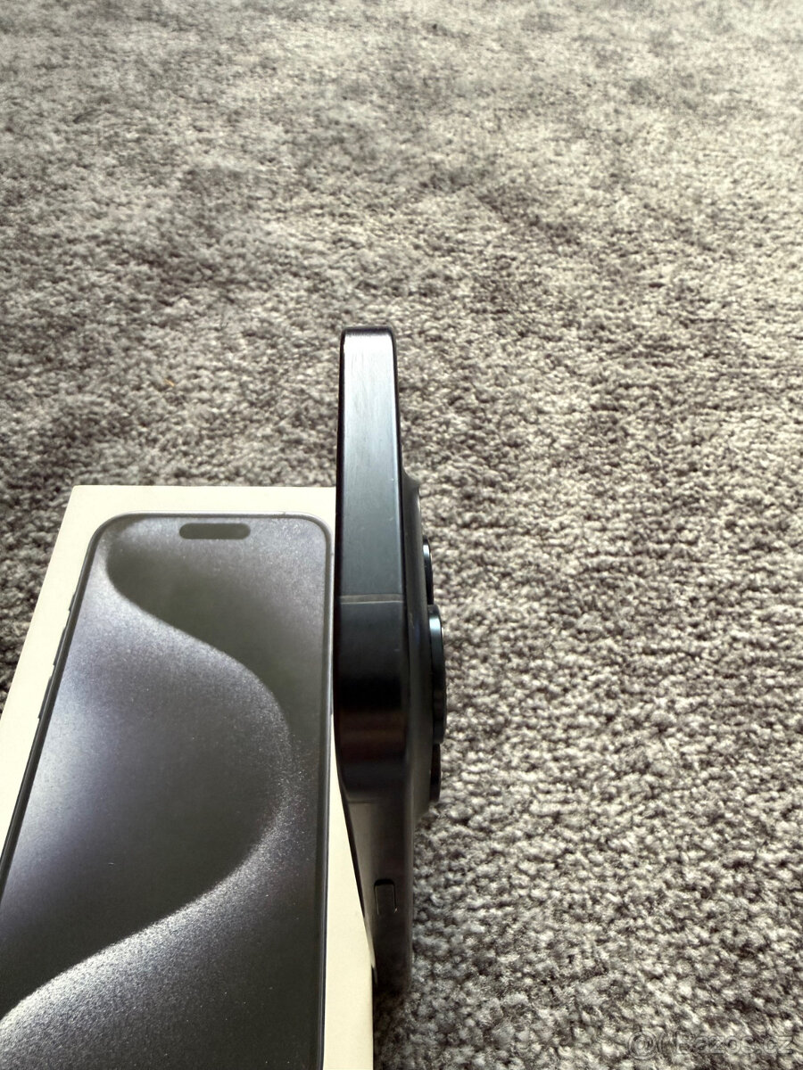 iPhone 15 PRO 128GB - Blue titanium TOP stav - 7