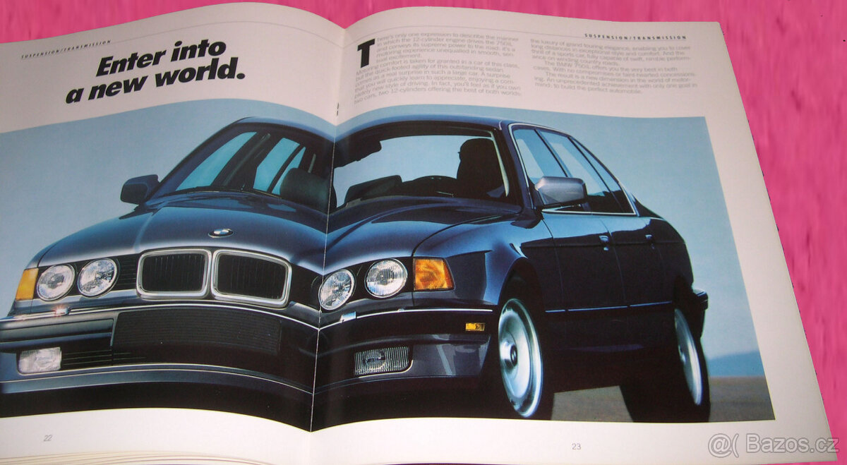 Prospekty BMW 7 E23 E32 733 735 750 X5 E53 4,4 - 7