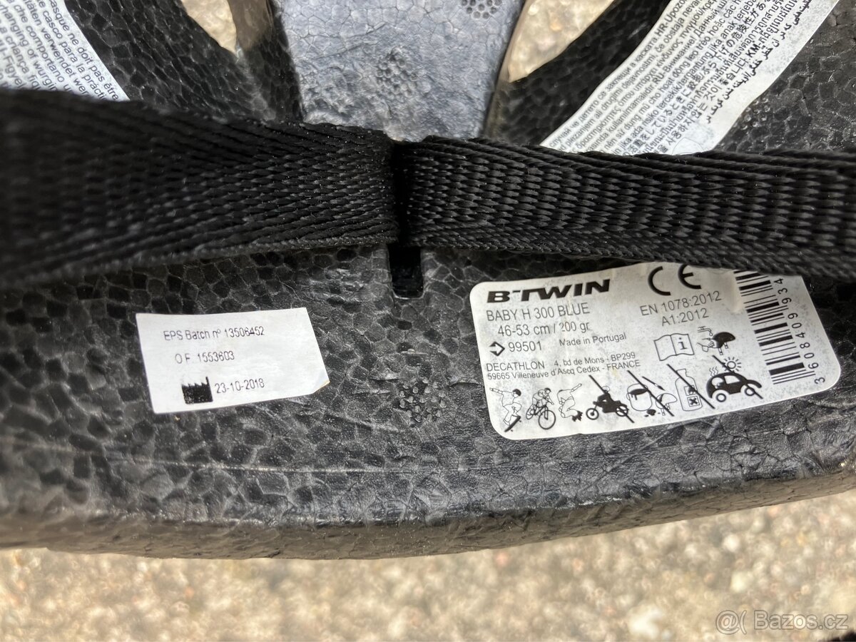 Dětská cyklopřilba BTWIN vel. XS - 7