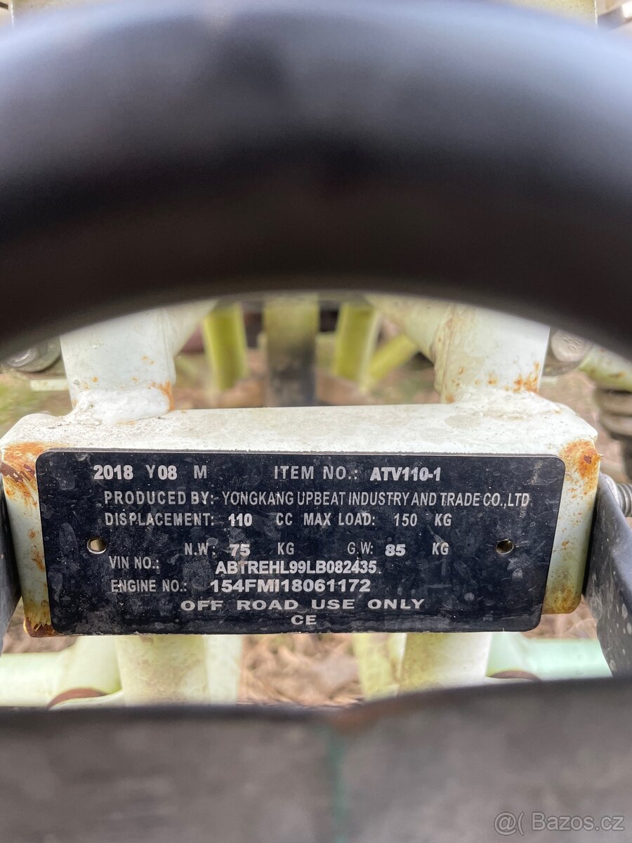 Čtyřkolka buffalo 110ccm - 7