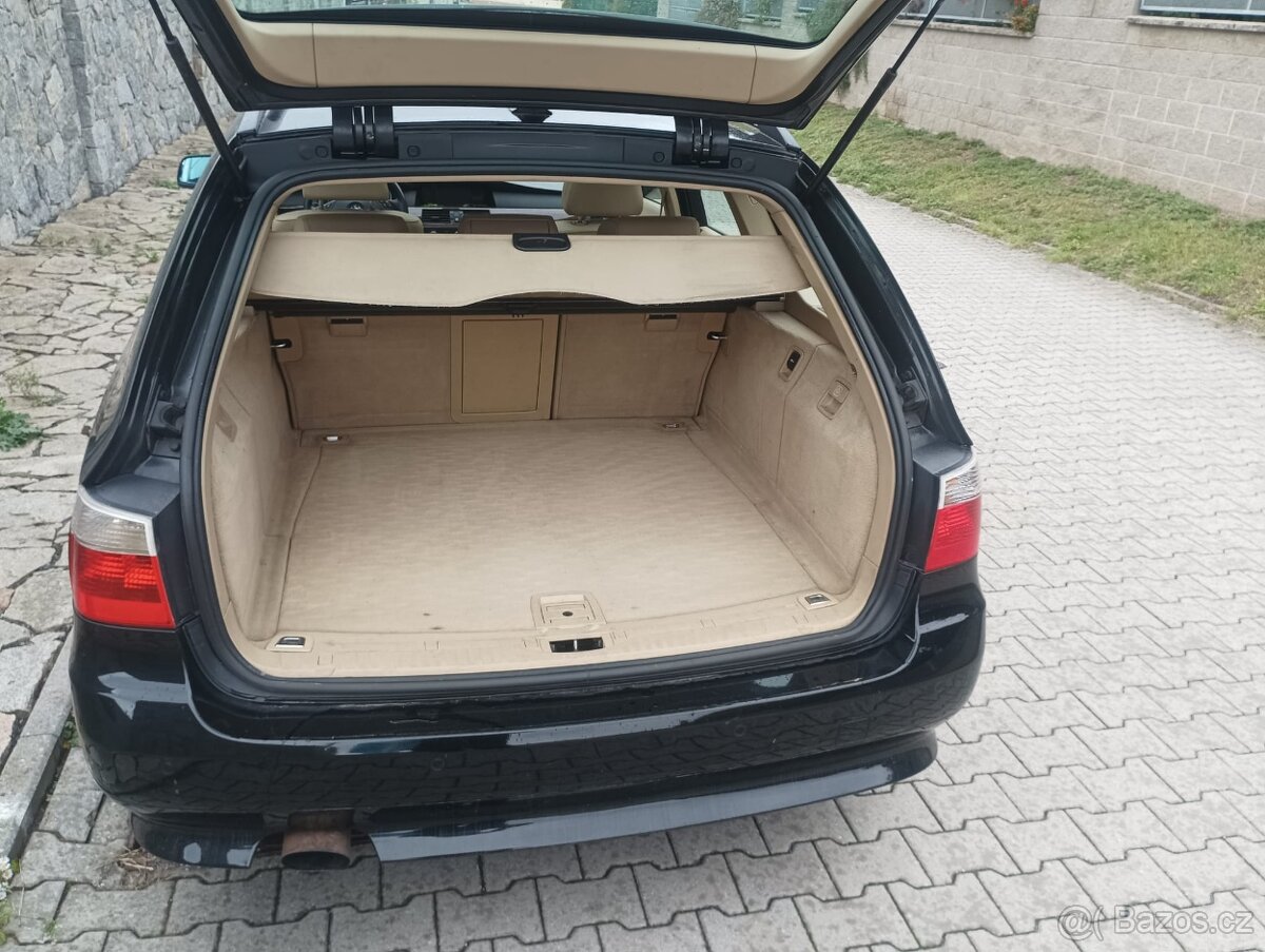 BMW 520D kožený interiér E61 - 7