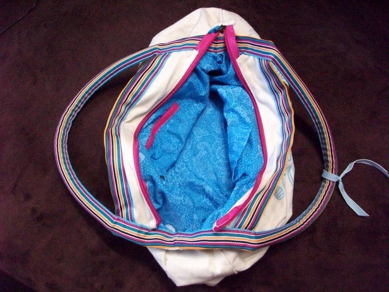 Krásná KABELKA taška látková - 7