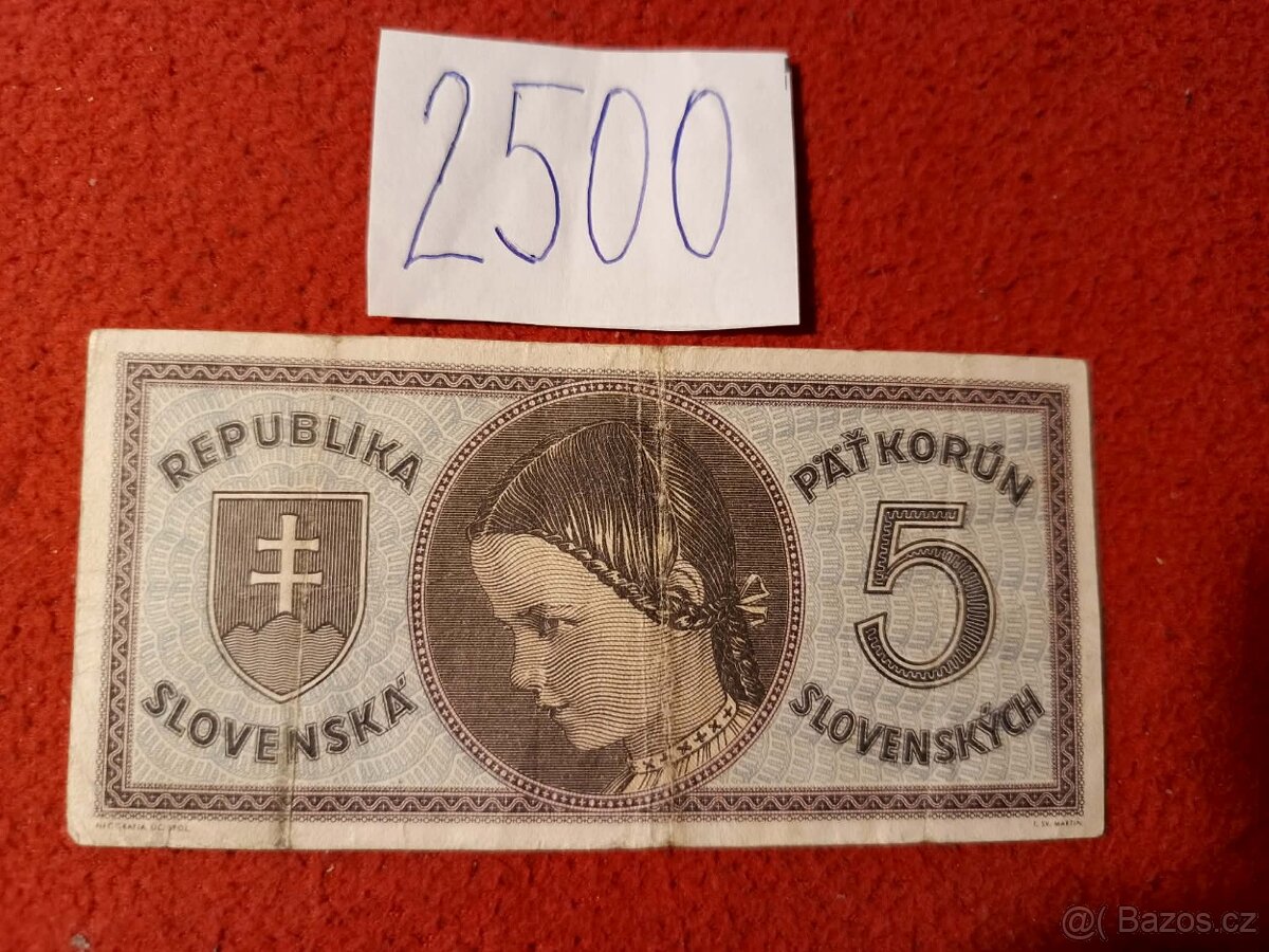 Slovenská bankovky - 7