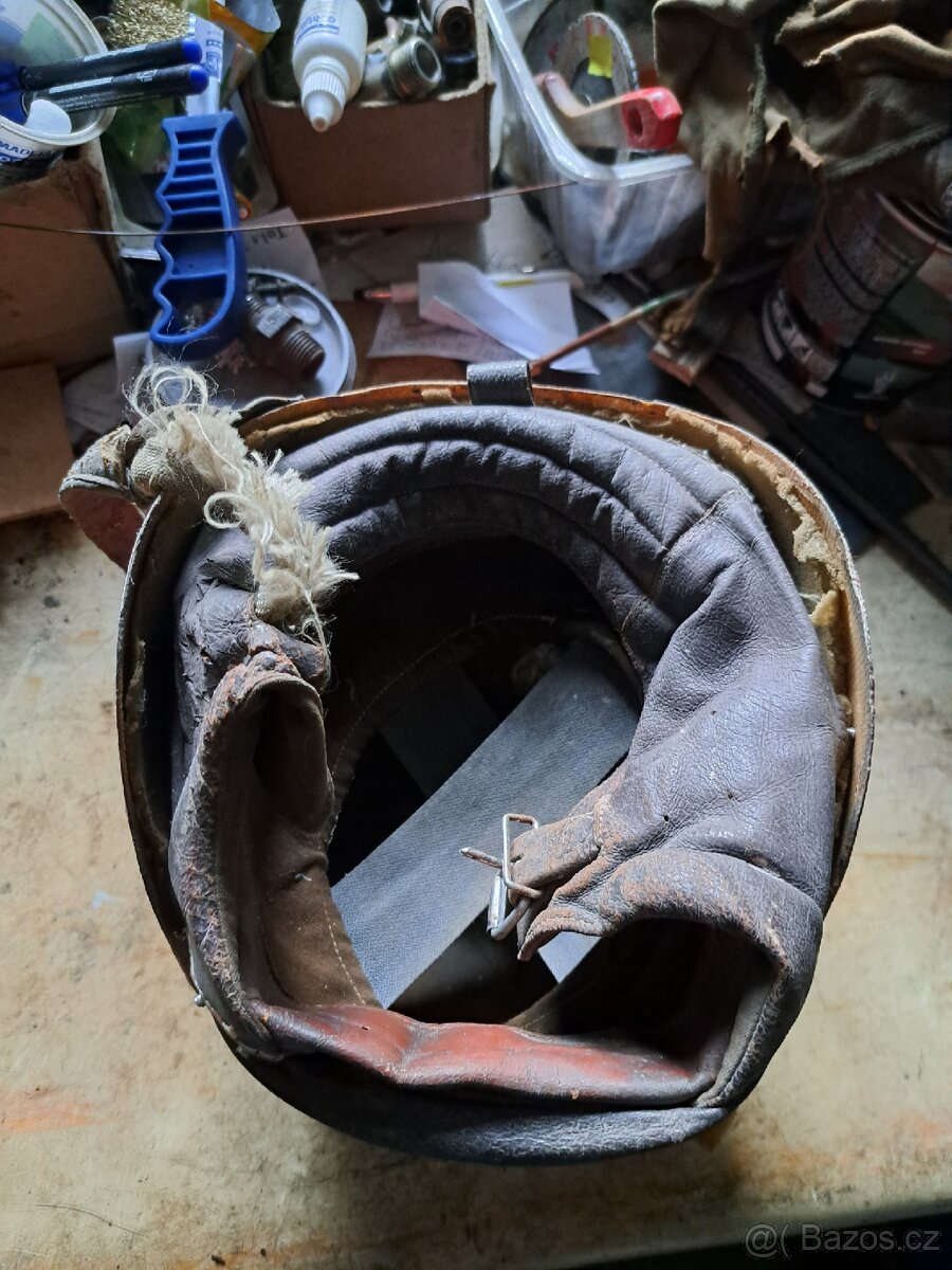 Přilba na veterána, retro přilba- CASSIDA- na renovaci - 7