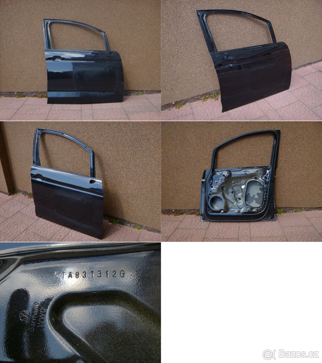 VW Touran výztuha světlo blatník dveře kapota 5TA - 7
